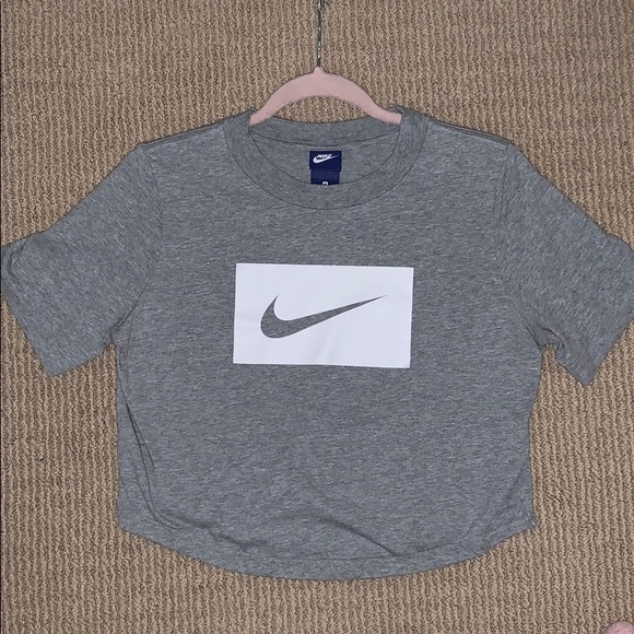 Nike Tops - Nike cropped t-shirt- never worn Nike Tops - Nike cropped t-shirt- never worn
